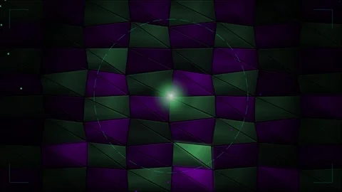 Abstract futuristic digital grid pattern background for modern technology d.. Video stock 346000563