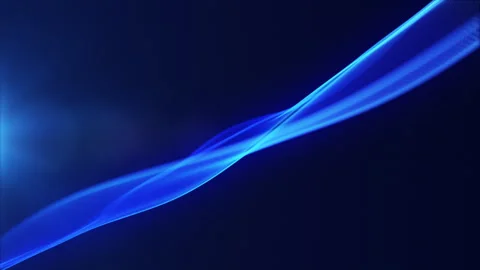 Abstract futuristic digital waves background. Gradient blue background Stock Footage 339806790