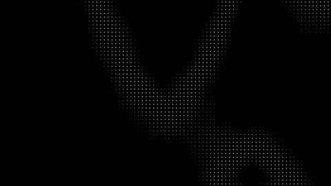 Abstract futuristic dynamic dots background, digital HUD technology backgroun 스톡 동영상 336549555