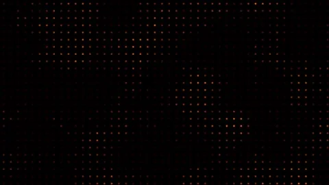 Abstract futuristic dynamic dots background, digital HUD technology backgroun Stockbeeldmateriaal 336549573