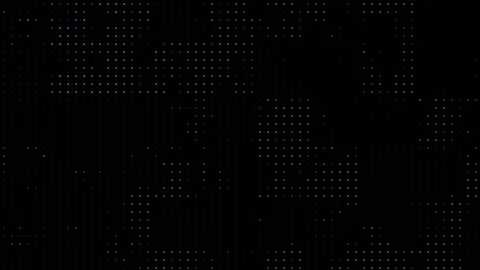 Abstract futuristic dynamic dots background, digital HUD technology backgroun Stock-Footage 336549575