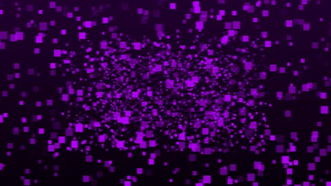 Abstract futuristic dynamic Square grid video animated background Stock Footage 342008135
