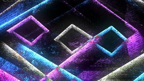 Abstract Futuristic Energy Background Loop Vidéo 136658182