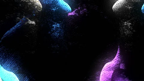 Abstract Futuristic Energy Background Loop Stock Footage 136658299