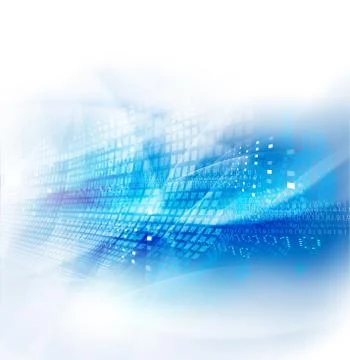 Abstract futuristic flow background for technology or science concept Stock Illustration