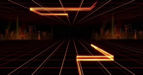 Abstract Futuristic Stock Footage 154519066