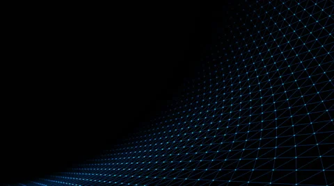 Abstract Futuristic Geometric Line with Dot Background Stock Footage 67552914
