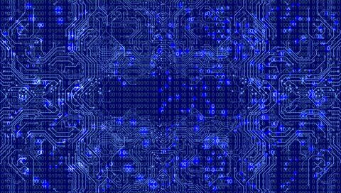 Abstract futuristic globe cogs technology background concept.Speed movement patt Stockillustratie