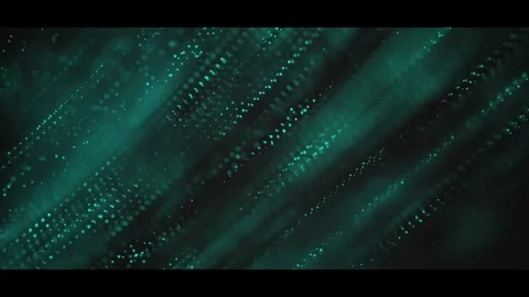 Abstract Futuristic Green Digital Data Stream Background Animation. 스톡 동영상 320462789