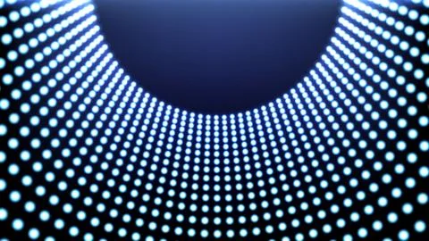 Abstract futuristic grid. Vector illustration Stock Illustration