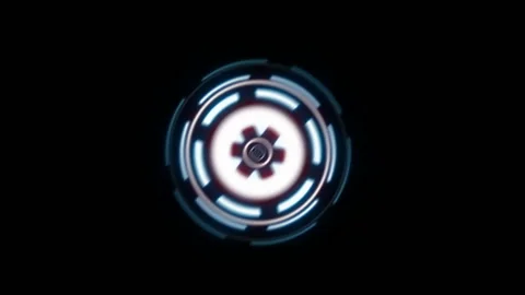 Abstract futuristic impulse engine Stock-Footage 85886510