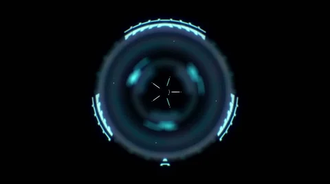 Abstract futuristic interface Stock Footage 54916812