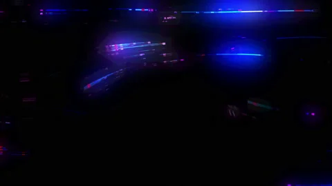 Abstract Futuristic Lights Background Loop Stockbeeldmateriaal 139378258