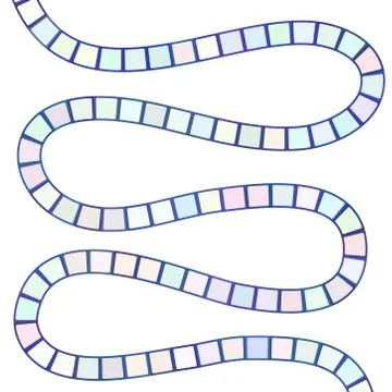 Abstract futuristic maze, zigzag pattern template for children's games, purpl 스톡 일러스트