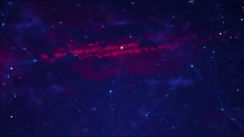 Abstract Futuristic Motion Background Video stock 166842181