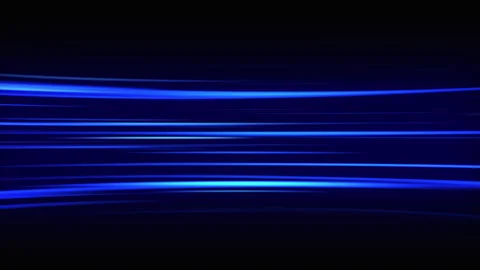 Abstract futuristic neon light lines speed motion blur. Dynamic light trails Stock Footage 343423673