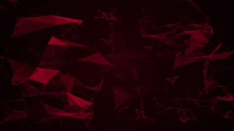 Abstract Futuristic With Plexus Of Lines, Dots And Triangles Video Background Stock Footage 338064752