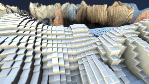 Abstract futuristic quantum computing concepts. Stock Footage 117362661