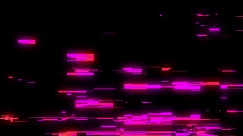 Abstract futuristic red purple loopable glitch overlay background motion design Stock Footage 306119866