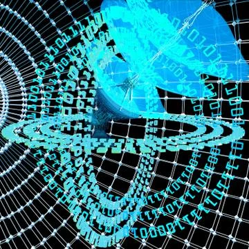 Abstract futuristic render Stock Photos