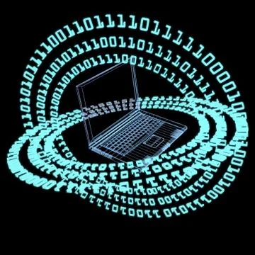 Abstract futuristic render Stock Photos