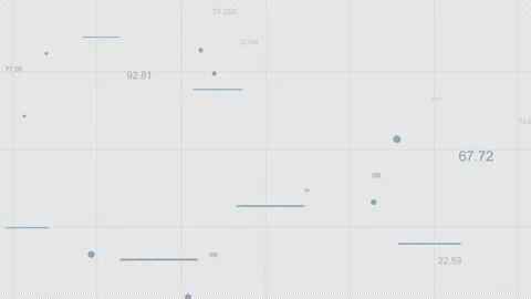 Abstract Futuristic screen with animated digital,charts,computer data. Stock Footage 247821219