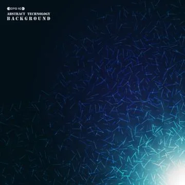 Abstract futuristic split up geometric background. Stock Illustration