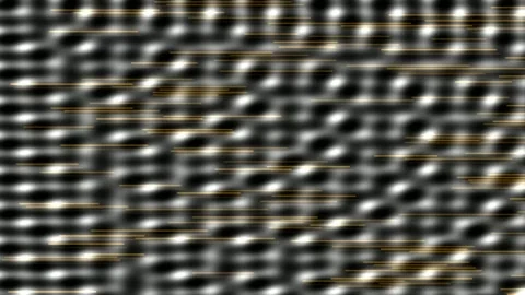 Abstract futuristic technological background with glowing horizontal lines .. Stock Footage 336885040