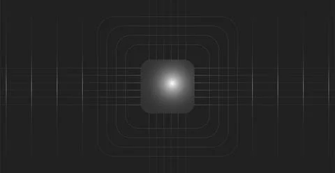 Abstract futuristic technologies. Abstract background with dynamic lines, tri Stock Illustration