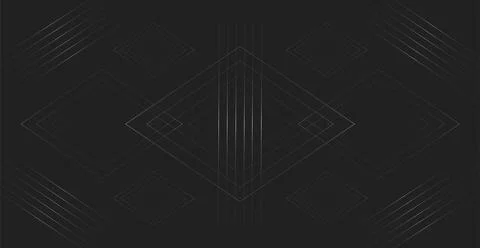 Abstract futuristic technologies. Abstract background with dynamic lines, tri 库存插图