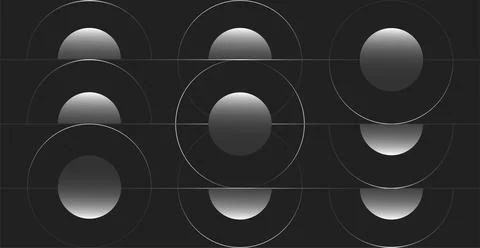 Abstract futuristic technologies. Abstract background with dynamic lines an.. 库存插图