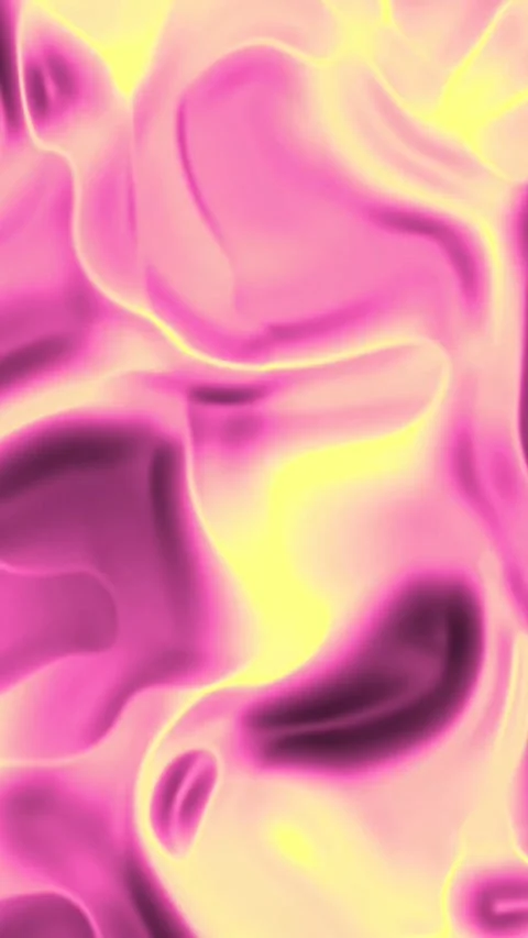 Abstract futuristic technology background with flowing pink and yellow colors Stock Footage 347485070