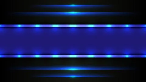 Abstract futuristic technology background with glowing blue neon light spot.. Stockillustratie