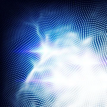 Abstract futuristic technology background. Illustrazione stock