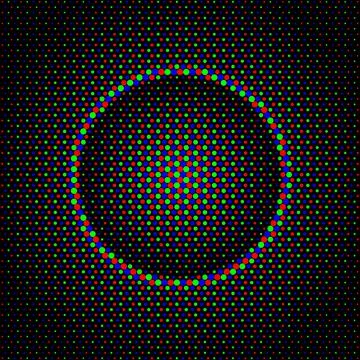 Abstract futuristic technology background. Stock Illustration