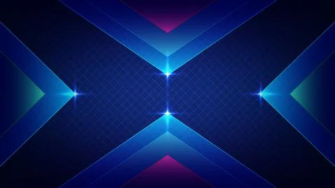 Abstract futuristic technology background to visualize the digital age. The.. Illustrazione stock