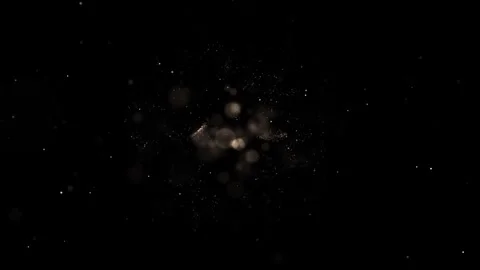 Abstract futuristic technology background. A vortex of particles.  Stock Footage 253476230