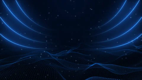 Abstract futuristic technology binary digital data background Stock Footage 337756204