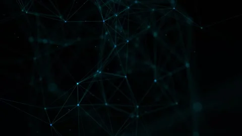 Abstract futuristic - technology with polygonal shapes. Design digital tech.. Vídeo Stock 255487674