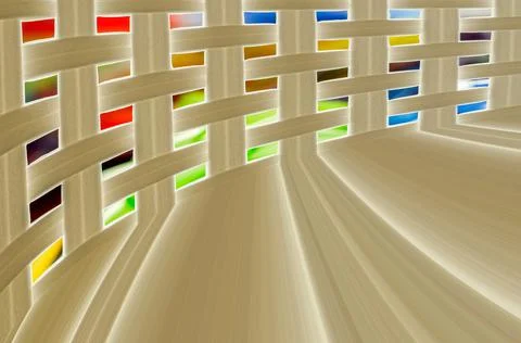 Abstract futuristic textures Stock Illustration