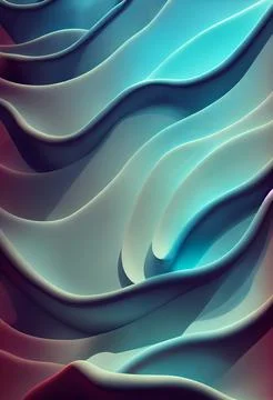 Abstract futuristic waves pattern Illustrazione stock