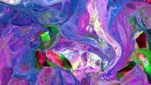 Abstract Galactic Ink Paint Concept Background 124 Stock Footage 251490107