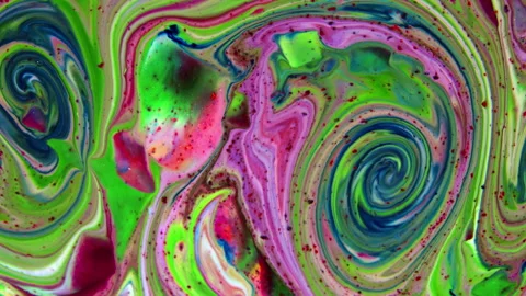 Abstract Galactic Ink Paint Concept Background 147 Stock Footage 251599275