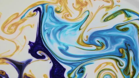 Abstract Galactic Ink Paint Concept Background 162 Stock Footage 251878178
