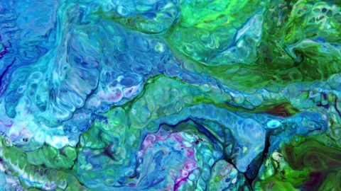 Abstract Galactic Ink Paint Concept Background 163 Stock Footage 251878189