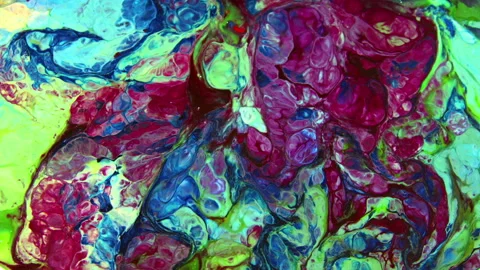 Abstract Galactic Ink Paint Concept Background 157 Stock Footage 251879246