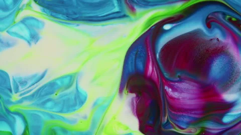 Abstract Galactic Ink Paint Concept Background 160 Stock Footage 251879655