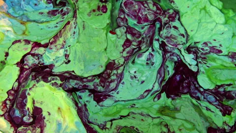 Abstract Galactic Ink Paint Concept Background 158 Stock Footage 251881479