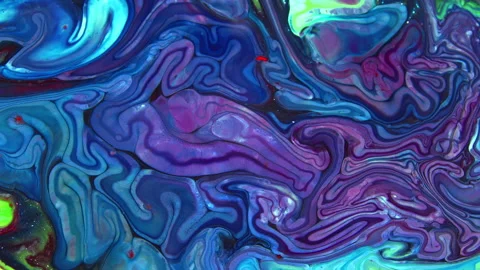Abstract Galactic Ink Paint Concept Background 153 Stock Footage 251881659