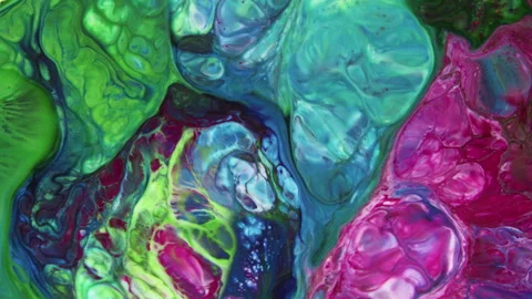 Abstract Galactic Ink Paint Concept Background 180 Stock Footage 251920150